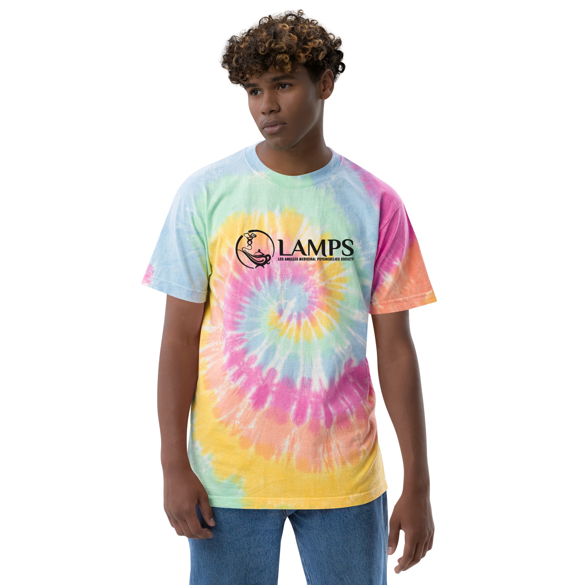 The Fiberists T-Shirt - Tie Dye Small